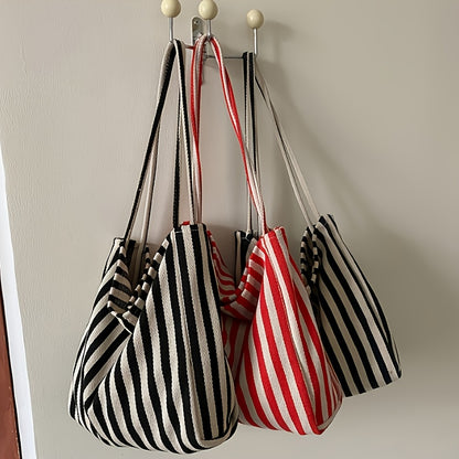 Spacious & Versatile Chic Canvas Tote - Durable & Easy to Clean - Ideal For Work, School Or Day Out